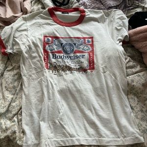 budweiser t shirt